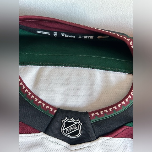 Fanatics Authentic Arizona Coyotes Kachina Breakaway Hockey Jersey Men’s Sz XXL - Picture 3 of 7